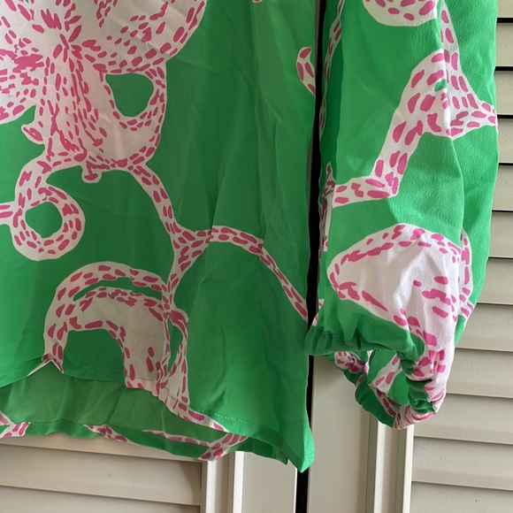 Silk Long Sleeve Lilly Shirt Size XS - Picture 5 of 10